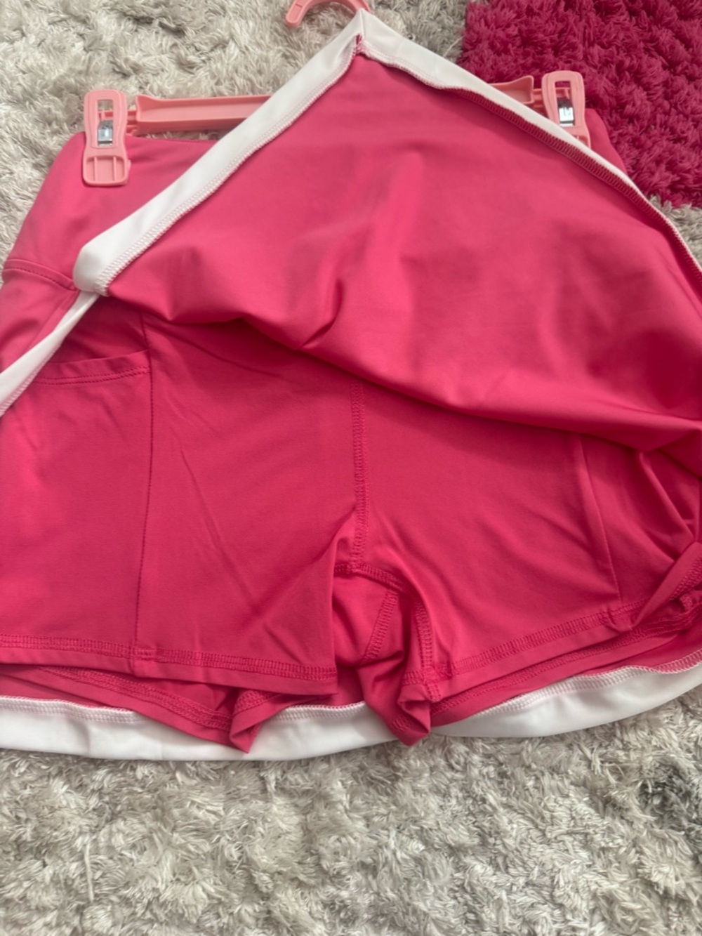 Juicy Couture Pink Sport Skort with White Logo - Picture 7 of 10